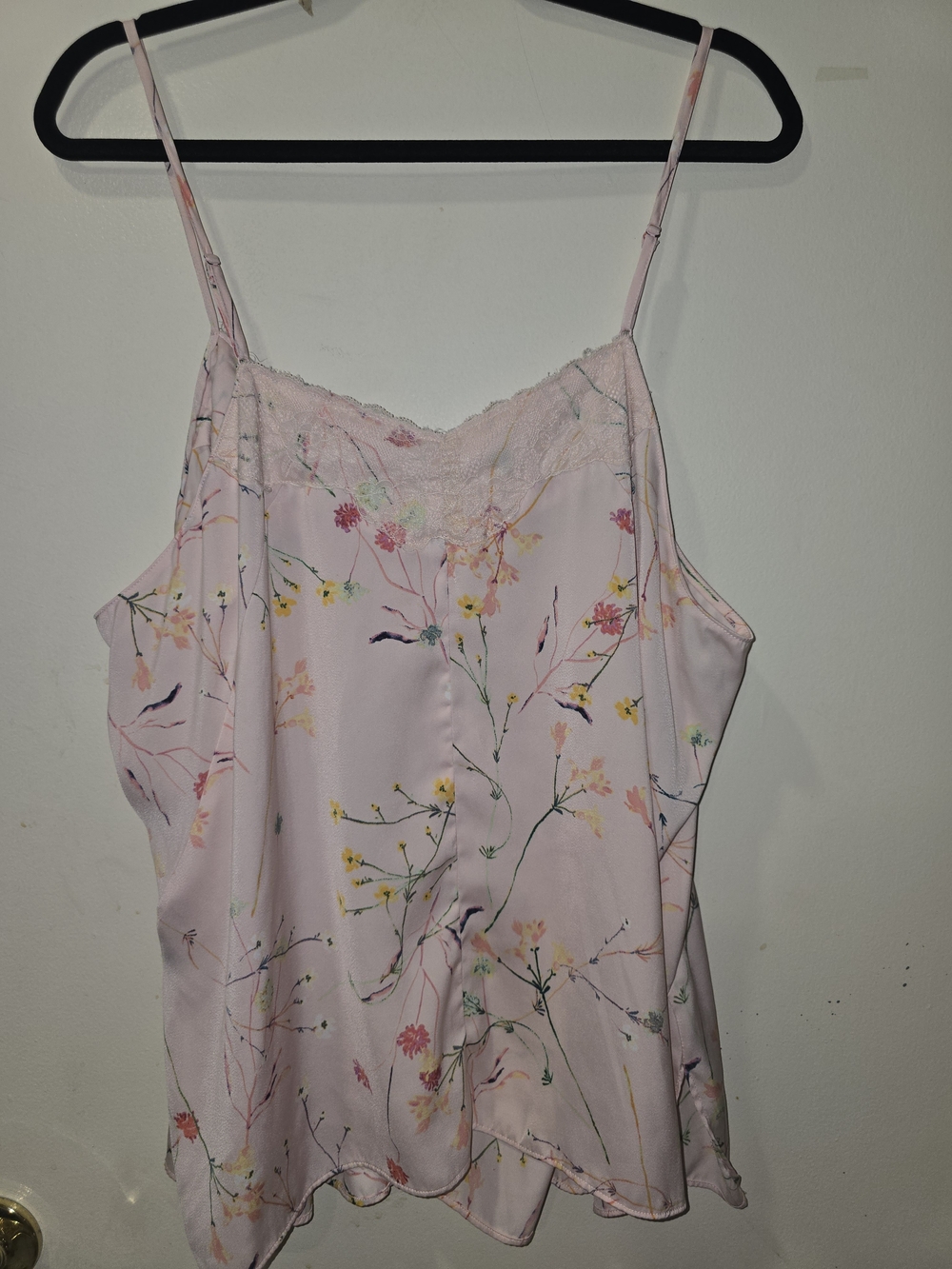 Denim 24/7 Pink Floral Lace-Trim Chemise